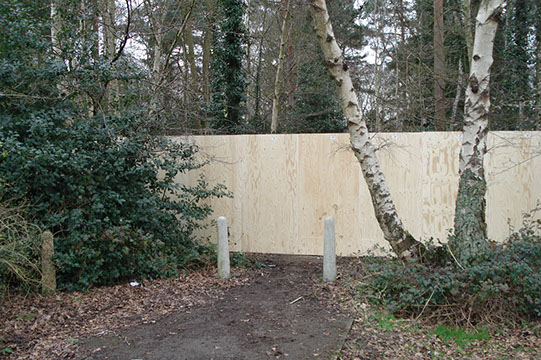 Demolition site Fencing - Foremost Fencing Ltd